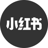 Xiaohongshu App Icon Dark Mode